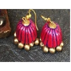  Handpainted Terracotta Jewellery – Ear rings